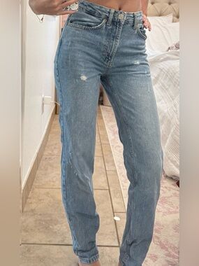 Urban Outfitters Light Blue Straight Jeans